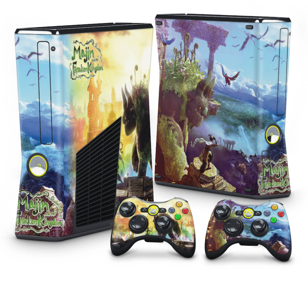 Skin Anti-Rage Xbox 360 Slim - Majin and the Forsaken Kingdom