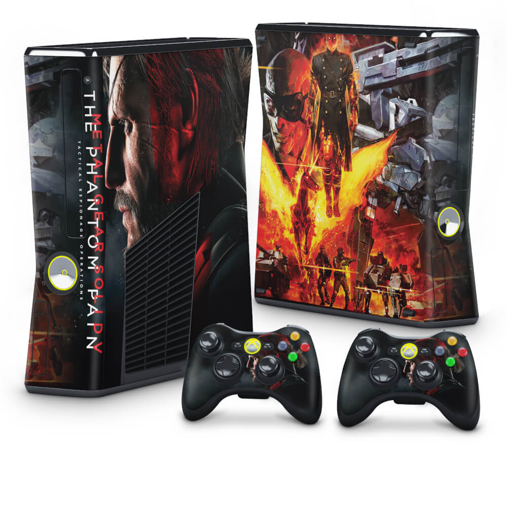 Skin Anti-Rage Xbox 360 Slim - Metal Gear Solid 5: The Phantom Pain