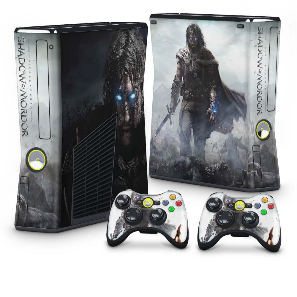 Skin Anti-Rage Xbox 360 Slim - Middle Earth: Shadow of Mordor