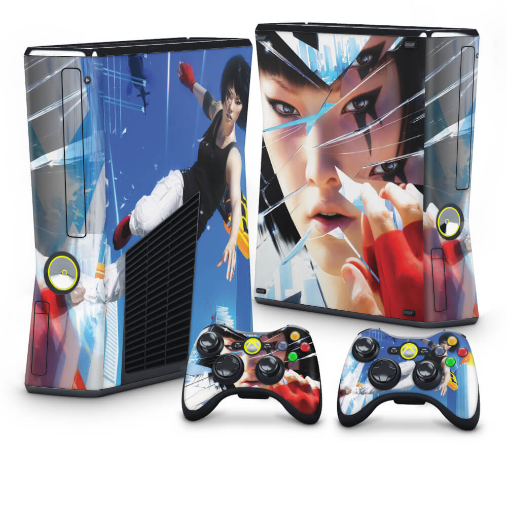 Skin Anti-Rage Xbox 360 Slim - Mirrors Edge