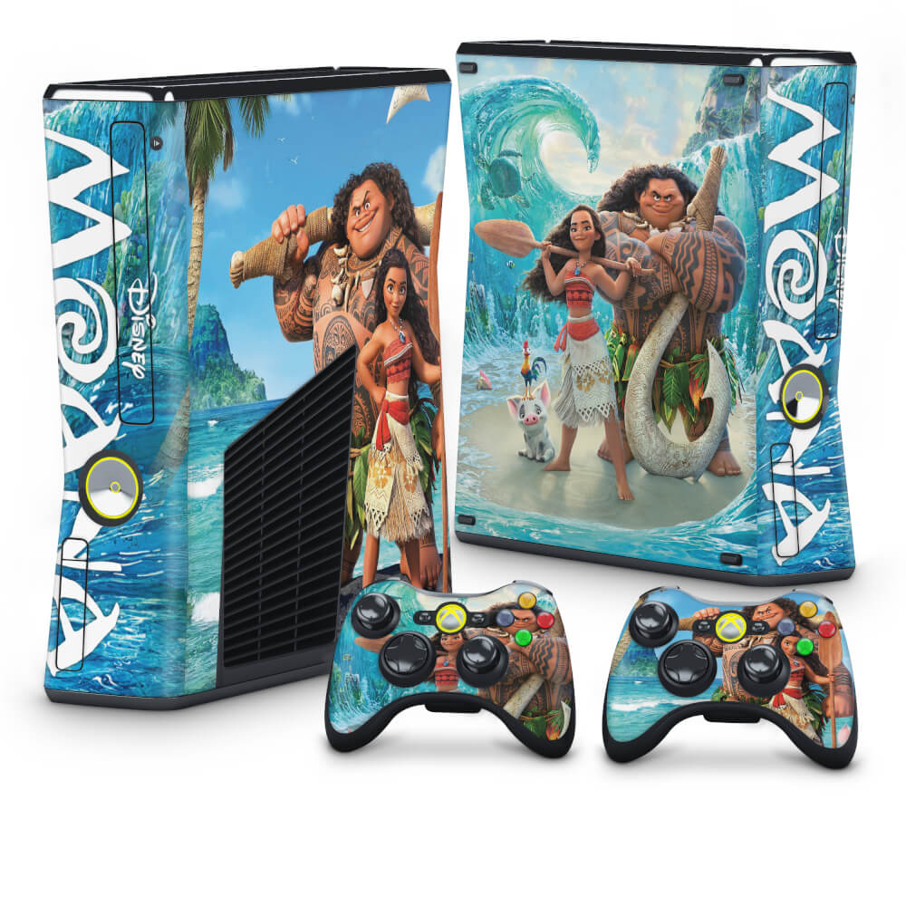 Skin Anti-Rage Xbox 360 Slim - Moana