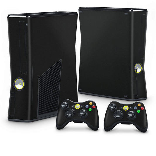 Skin Anti-Rage Xbox 360 Slim - Preto Fosco Mate