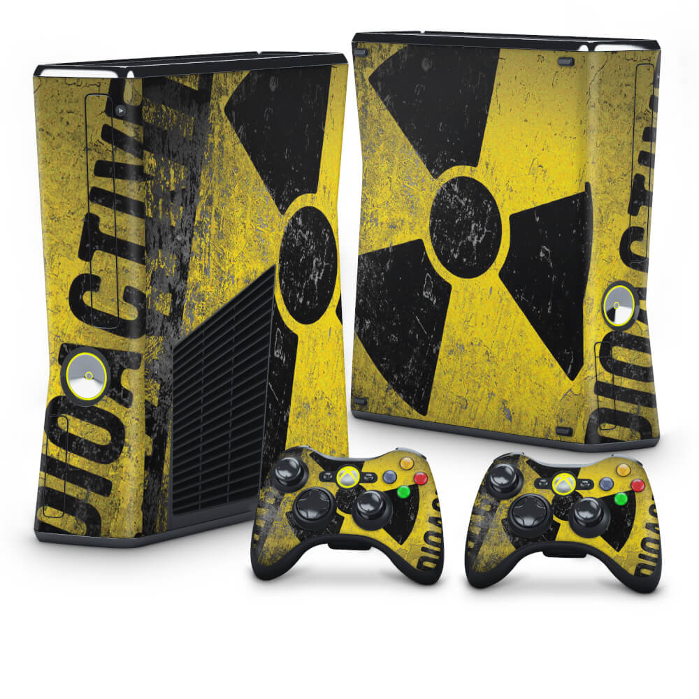 Skin Anti-Rage Xbox 360 Slim - Radioativo