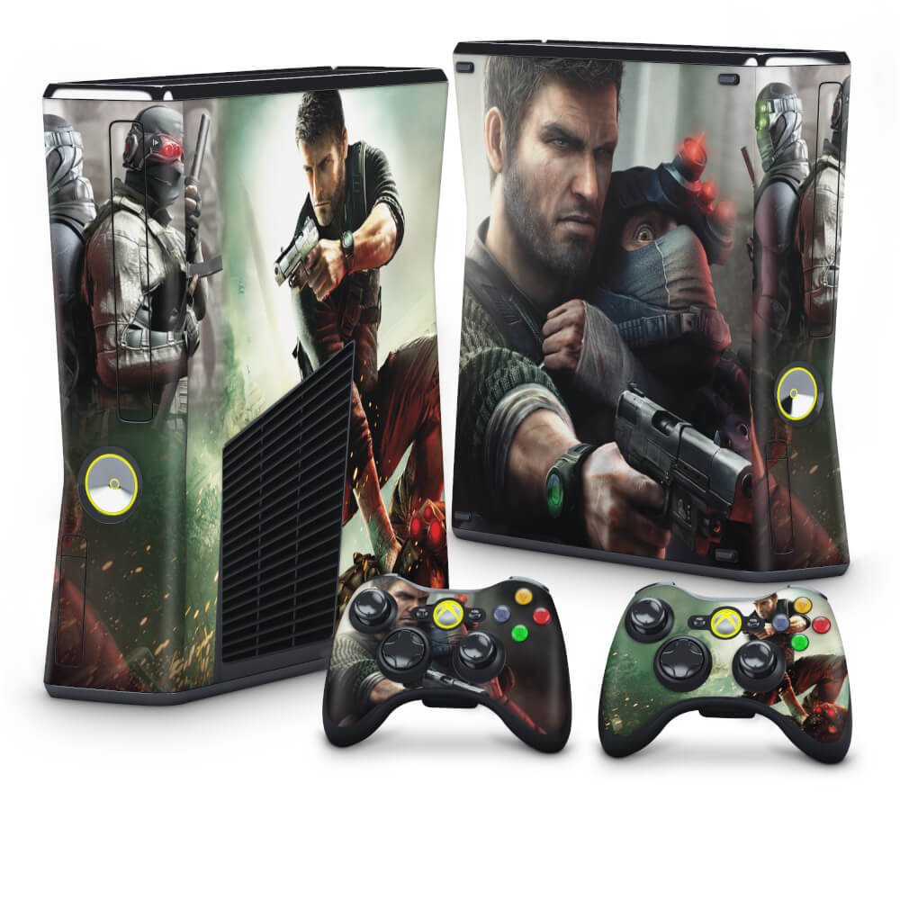 Skin Anti-Rage Xbox 360 Slim - Splinter Cell Conviction