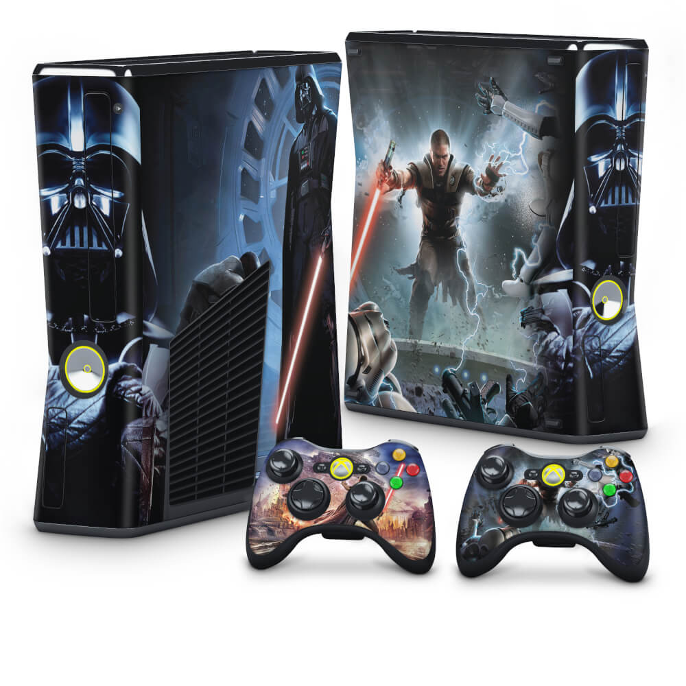 Skin Anti-Rage Xbox 360 Slim - Star Wars The Force Unleashed