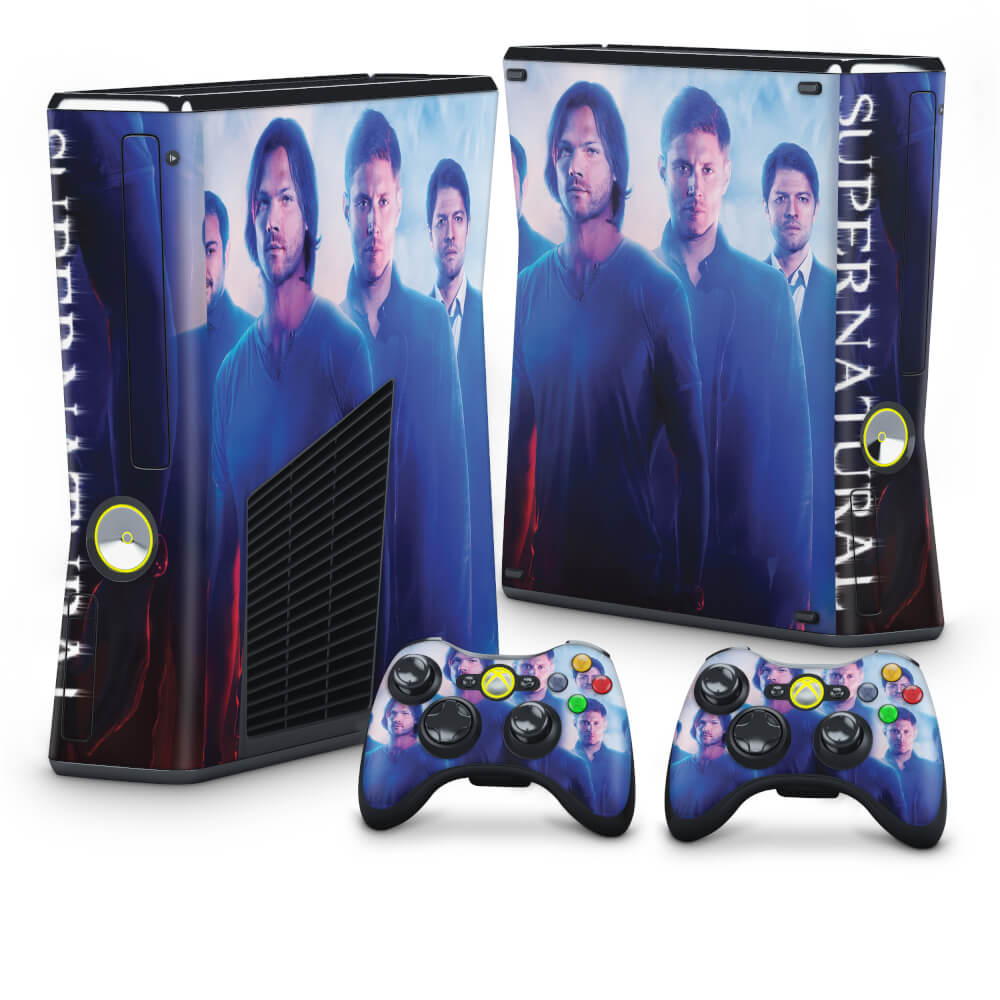 Skin Anti-Rage Xbox 360 Slim - Supernatural Sobrenatural