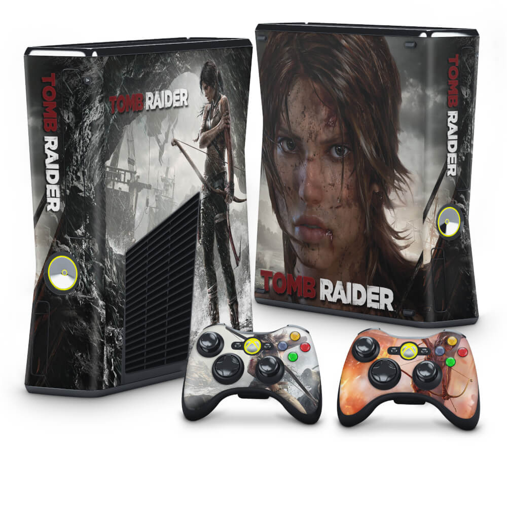 Skin Anti-Rage Xbox 360 Slim - Tomb Raider