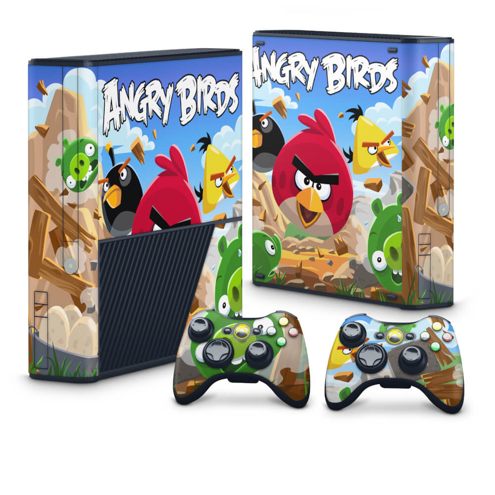 Skin Anti-Rage Xbox 360 Super Slim - Angry Birds