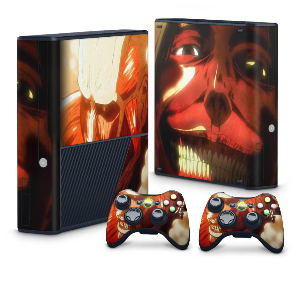 Skin Anti-Rage Xbox 360 Super Slim - Attack on Titan #B