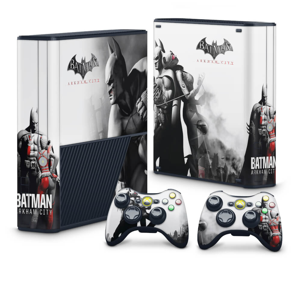 Skin Anti-Rage Xbox 360 Super Slim - Batman Arkham City