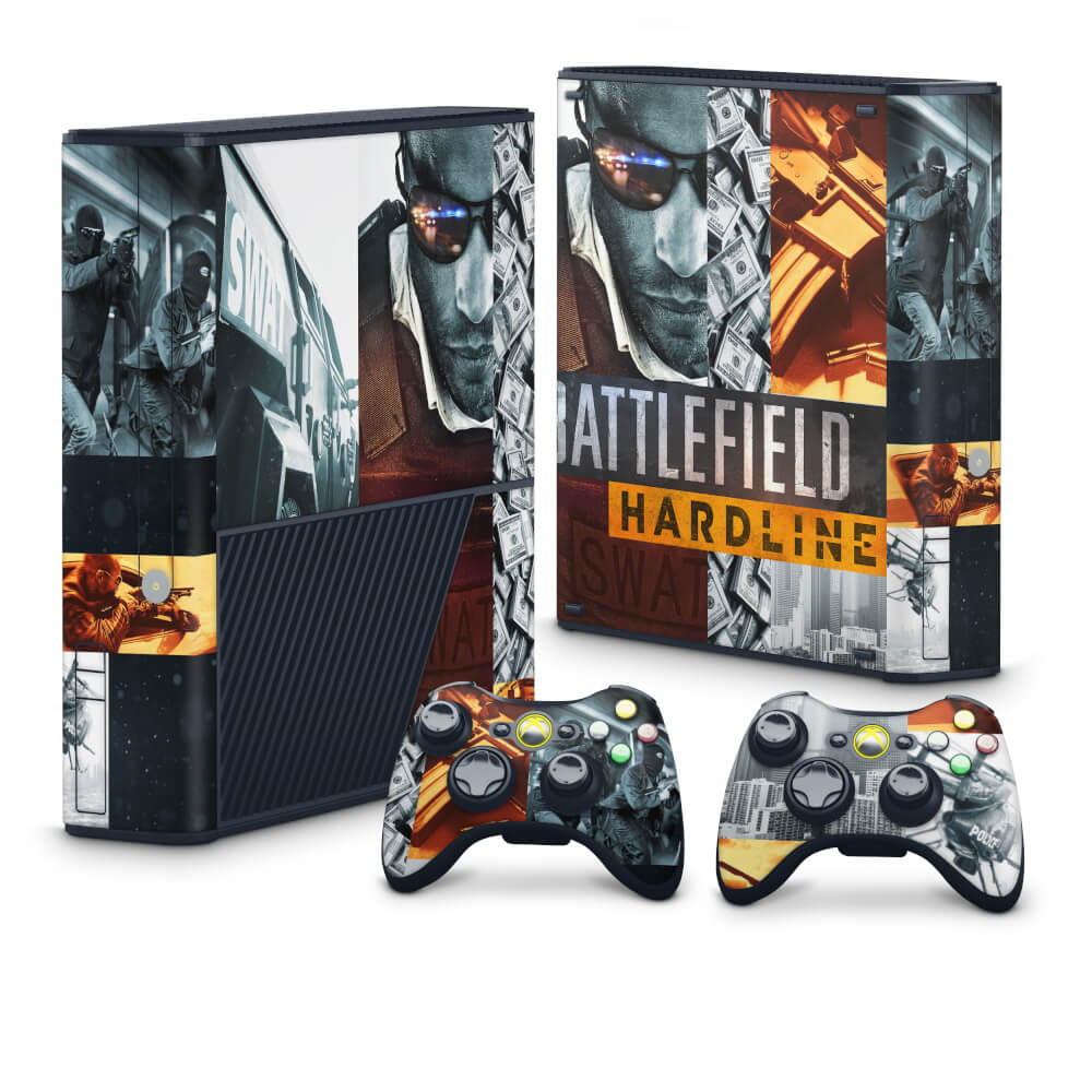 Skin Anti-Rage Xbox 360 Super Slim - Battlefield Hardline