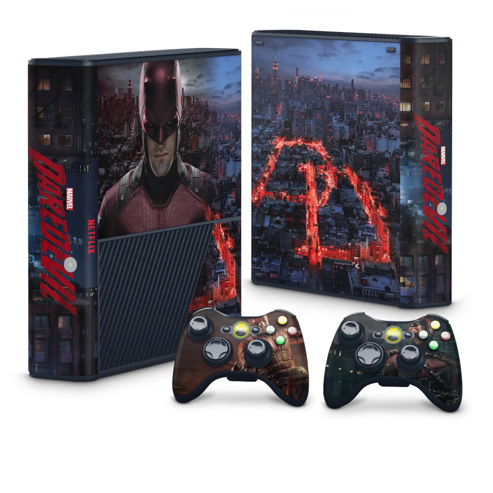 Skin Anti-Rage Xbox 360 Super Slim - Daredevil Demolidor