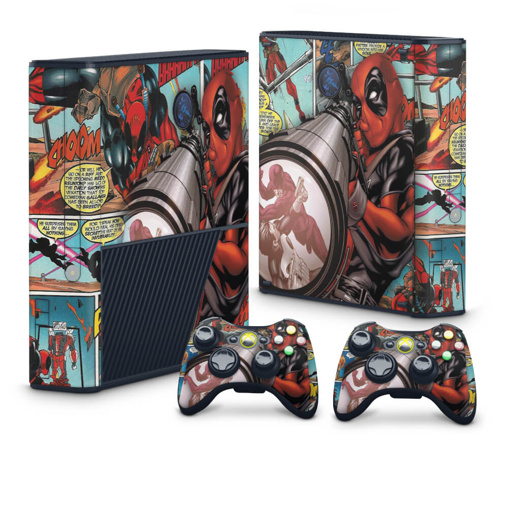 Skin Anti-Rage Xbox 360 Super Slim - Deadpool