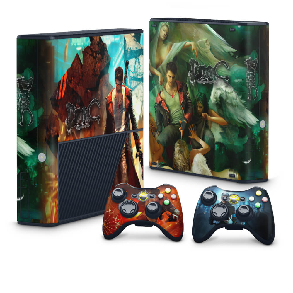 Skin Anti-Rage Xbox 360 Super Slim - Devil May Cry 5