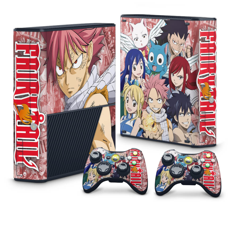 Skin Anti-Rage Xbox 360 Super Slim - Fairy Tail