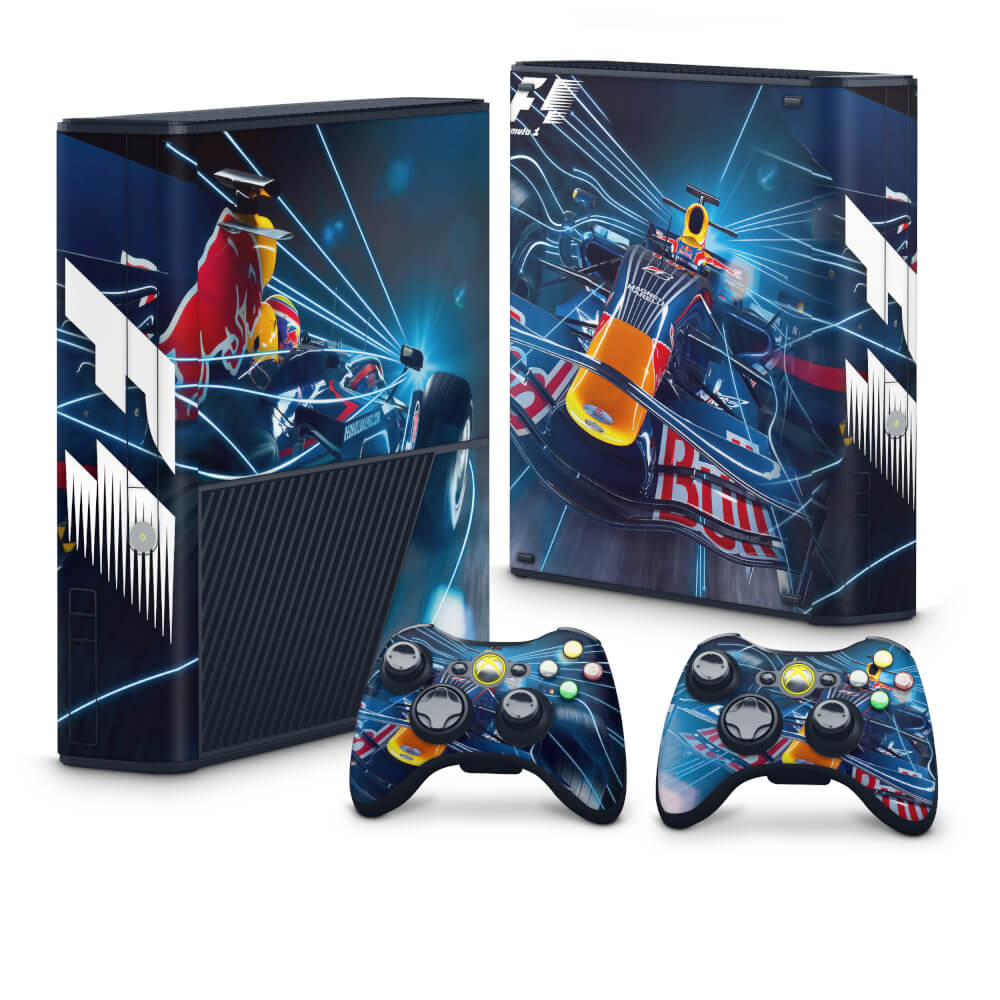 Skin Anti-Rage Xbox 360 Super Slim - Formula 1 #B