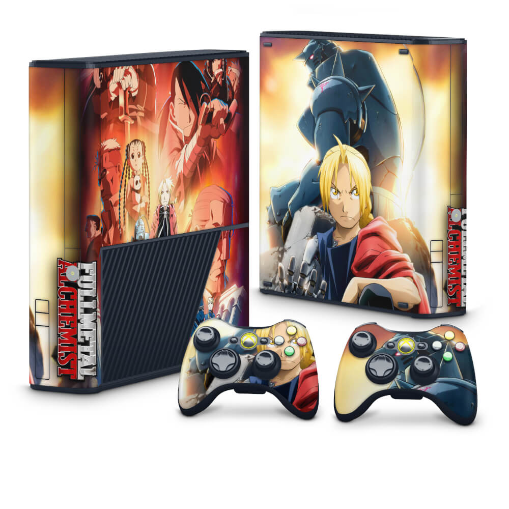 Skin Anti-Rage Xbox 360 Super Slim - Fullmetal Alchemist: Brotherhood