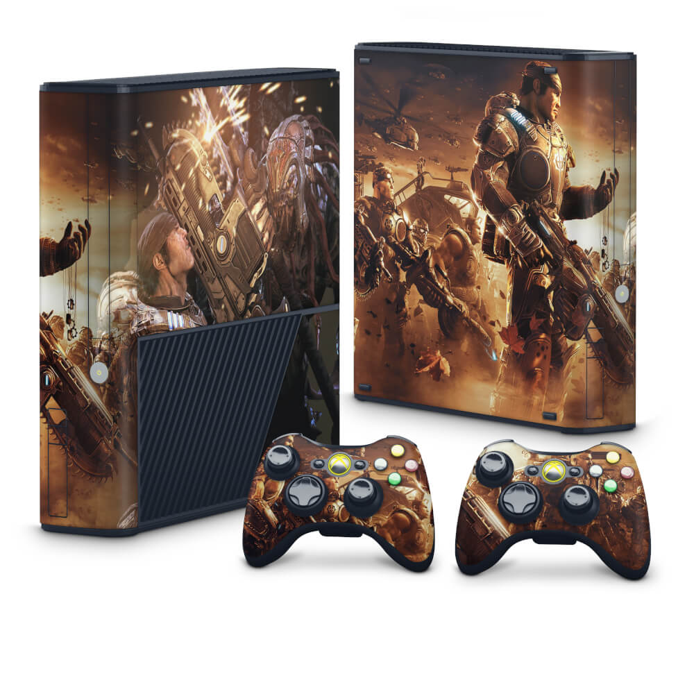 Skin Anti-Rage Xbox 360 Super Slim - Gears of War 2