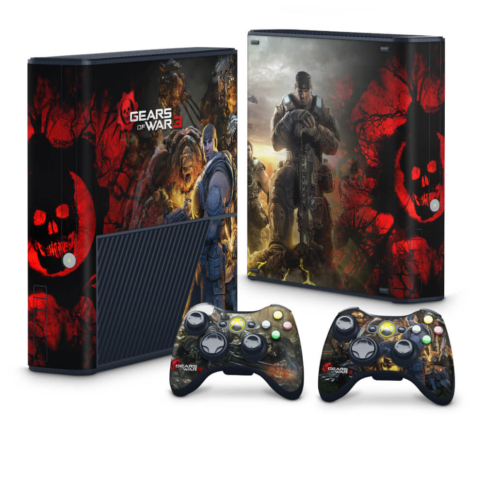 Skin Anti-Rage Xbox 360 Super Slim - Gears of War 3
