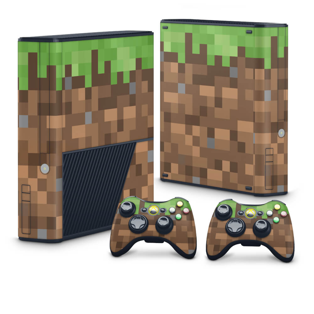 Skin Anti-Rage Xbox 360 Super Slim - Minecraft