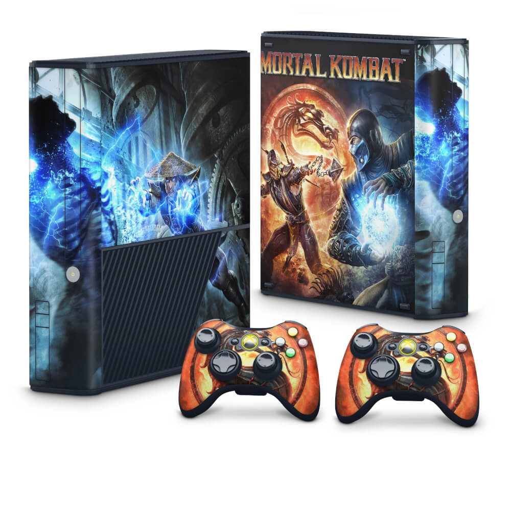 Skin Anti-Rage Xbox 360 Super Slim - Mortal Kombat
