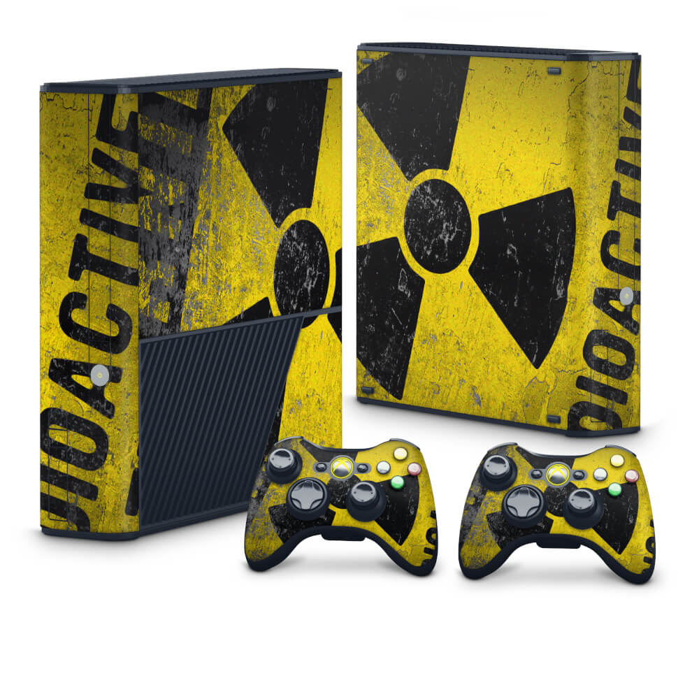 Skin Anti-Rage Xbox 360 Super Slim - Radioativo