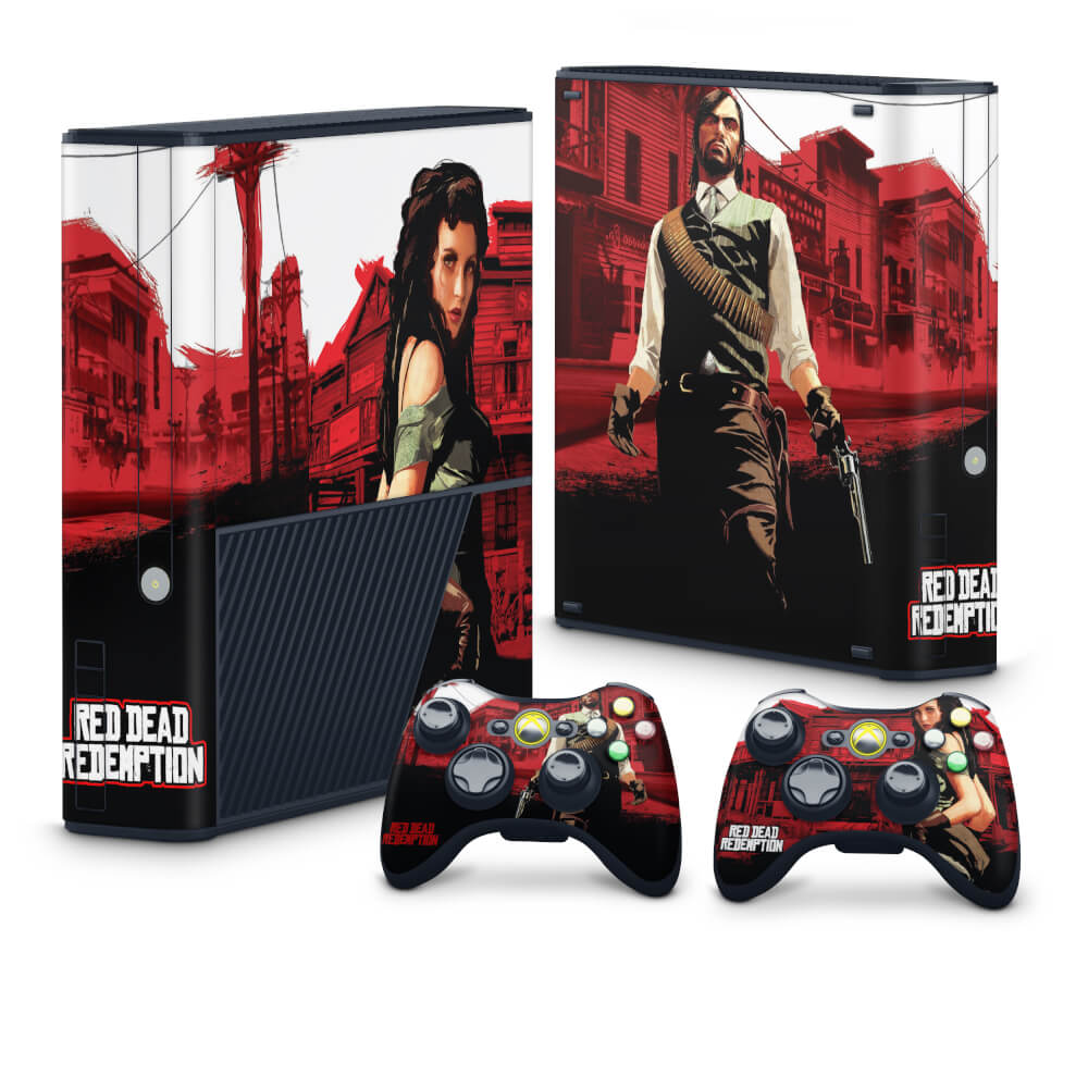 Skin Anti-Rage Xbox 360 Super Slim - Red Dead Redemption