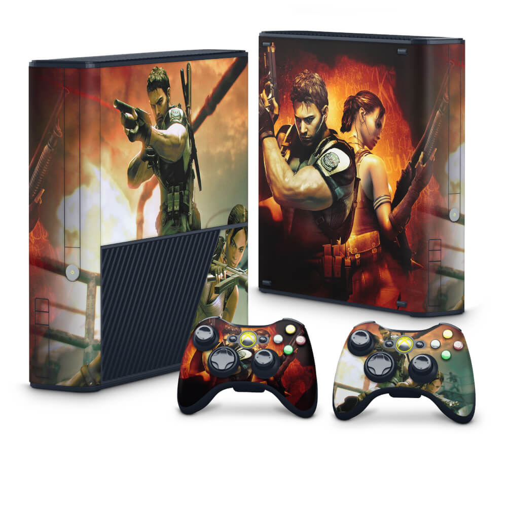 Skin Anti-Rage Xbox 360 Super Slim - Resident Evil 5
