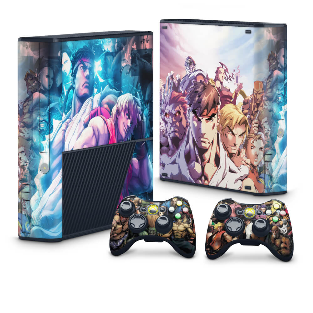 Skin Anti-Rage Xbox 360 Super Slim - Street Fighter