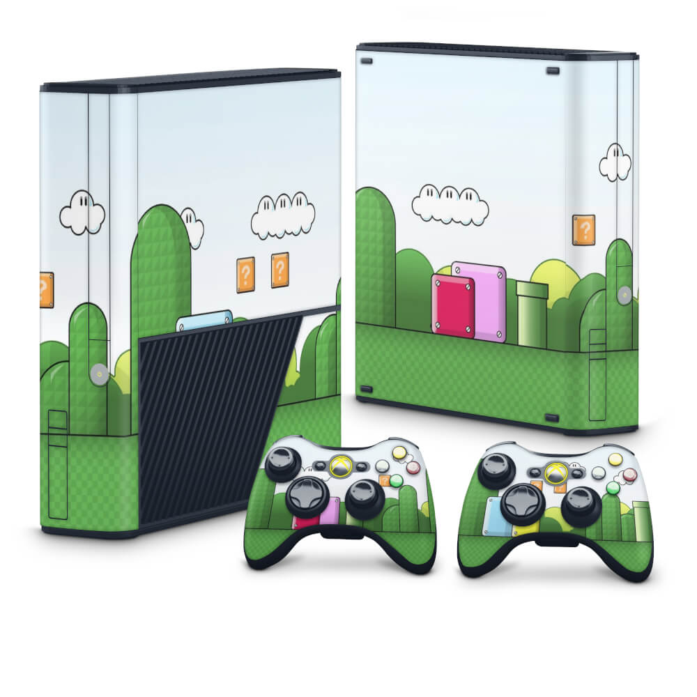 Skin Anti-Rage Xbox 360 Super Slim - Super Mario Bros.