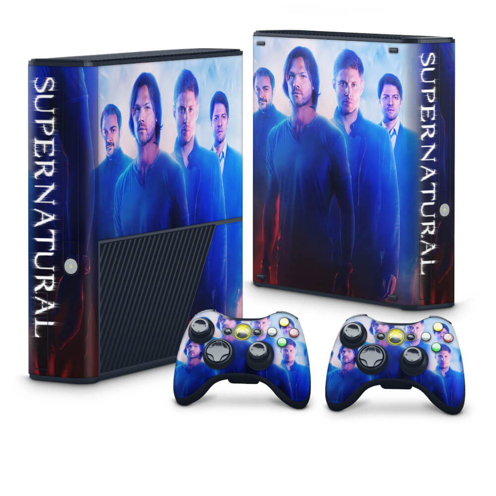 Skin Anti-Rage Xbox 360 Super Slim - Supernatural Sobrenatural