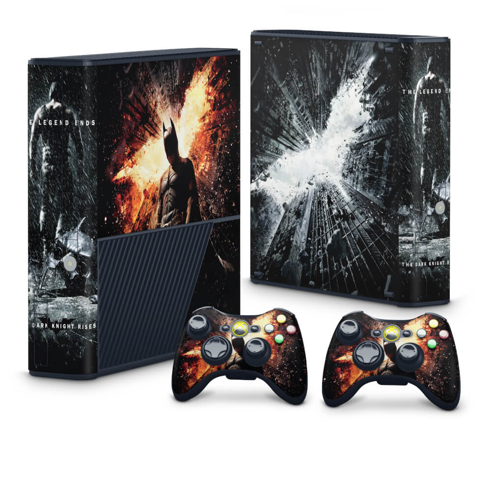 Skin Anti-Rage Xbox 360 Super Slim - The Dark Knight Rises - Batman