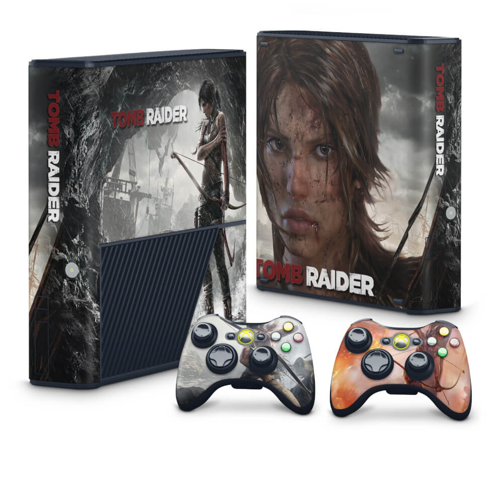 Skin Anti-Rage Xbox 360 Super Slim - Tomb Raider