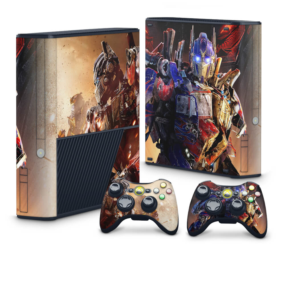 Skin Anti-Rage Xbox 360 Super Slim - Transformers Revenge of the Fallen