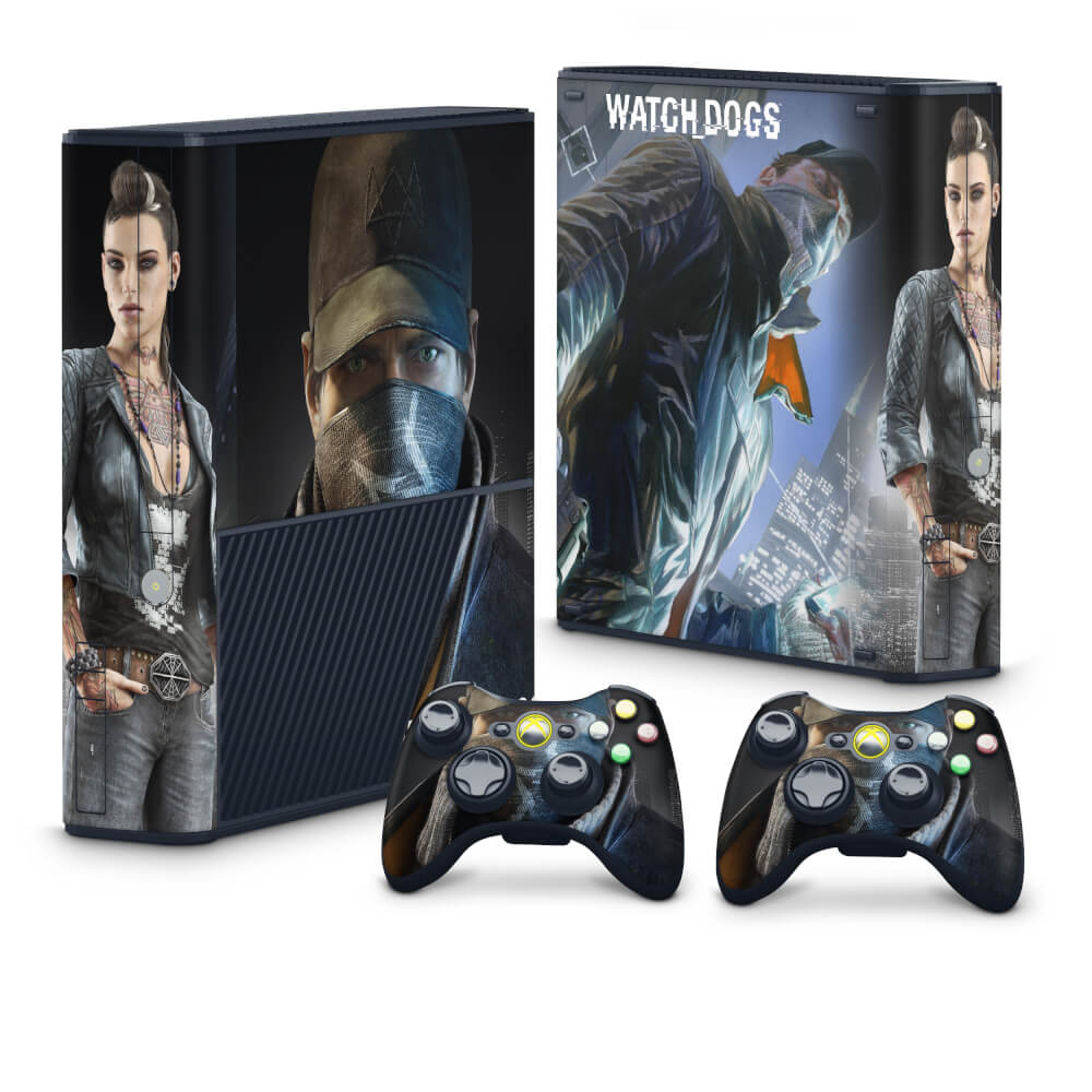 Skin Anti-Rage Xbox 360 Super Slim - Watch Dogs
