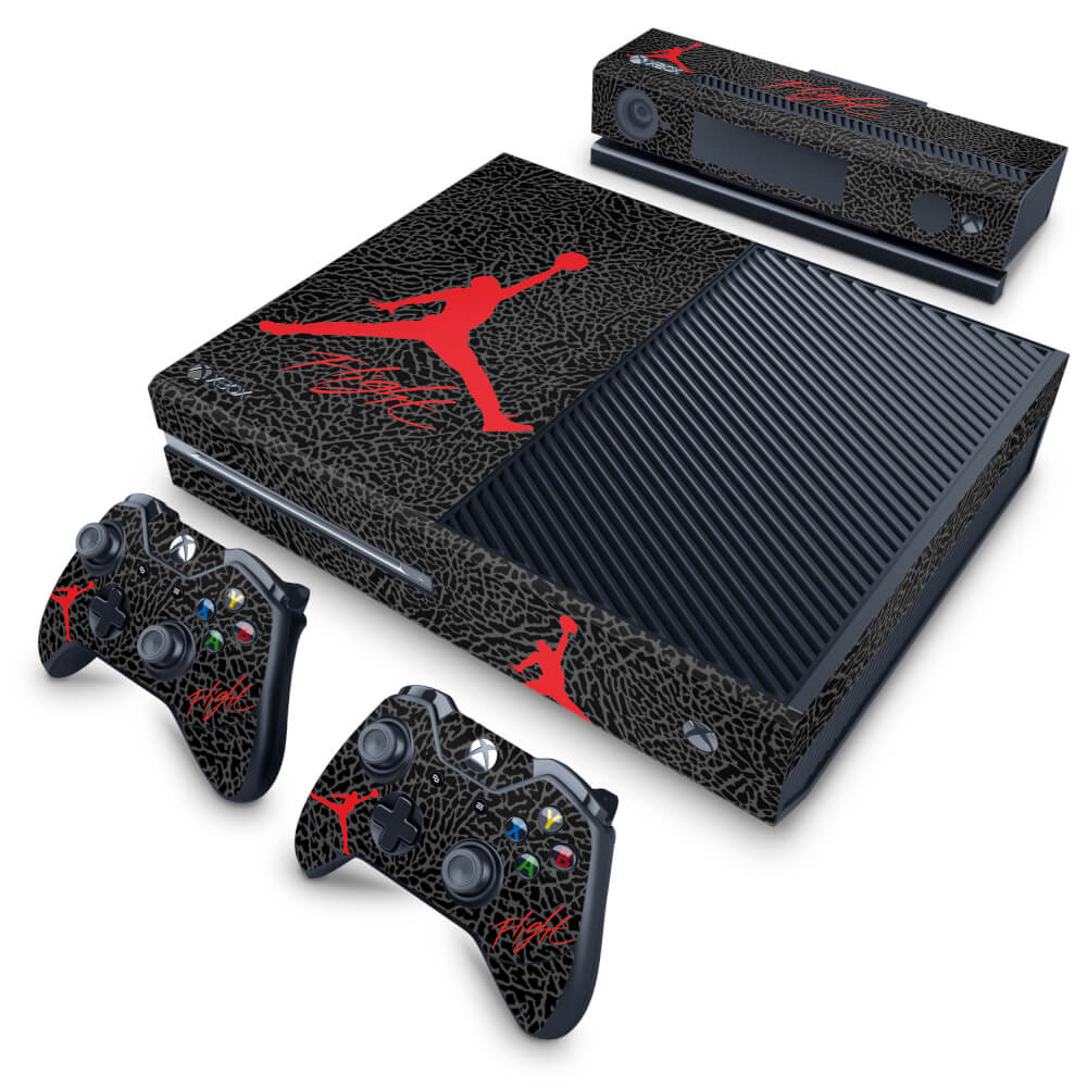 Skin Anti-Rage Xbox One Fat - Air Jordan Flight