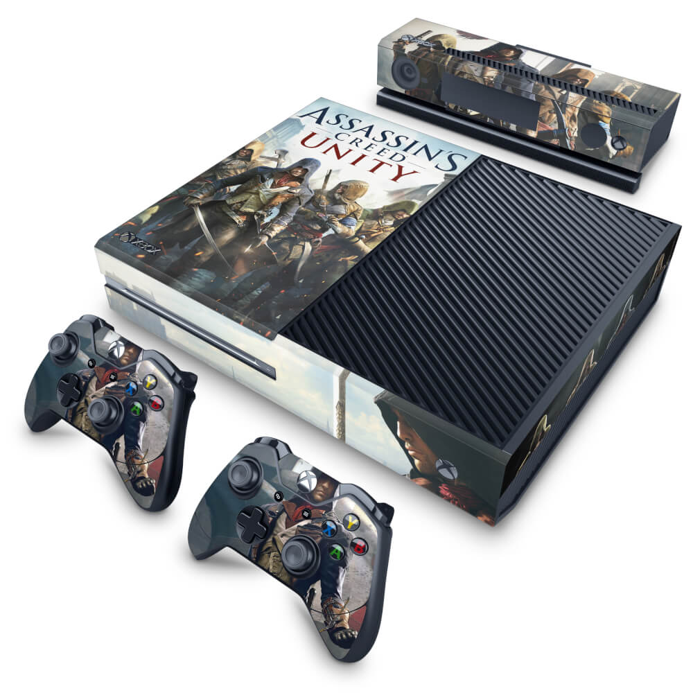Skin Anti-Rage Xbox One Fat - Assassin's Creed Unity