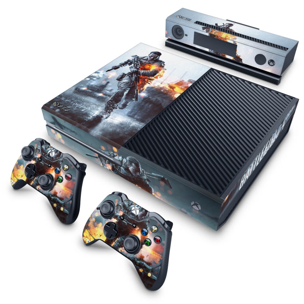 Skin Anti-Rage Xbox One Fat - Battlefield 4