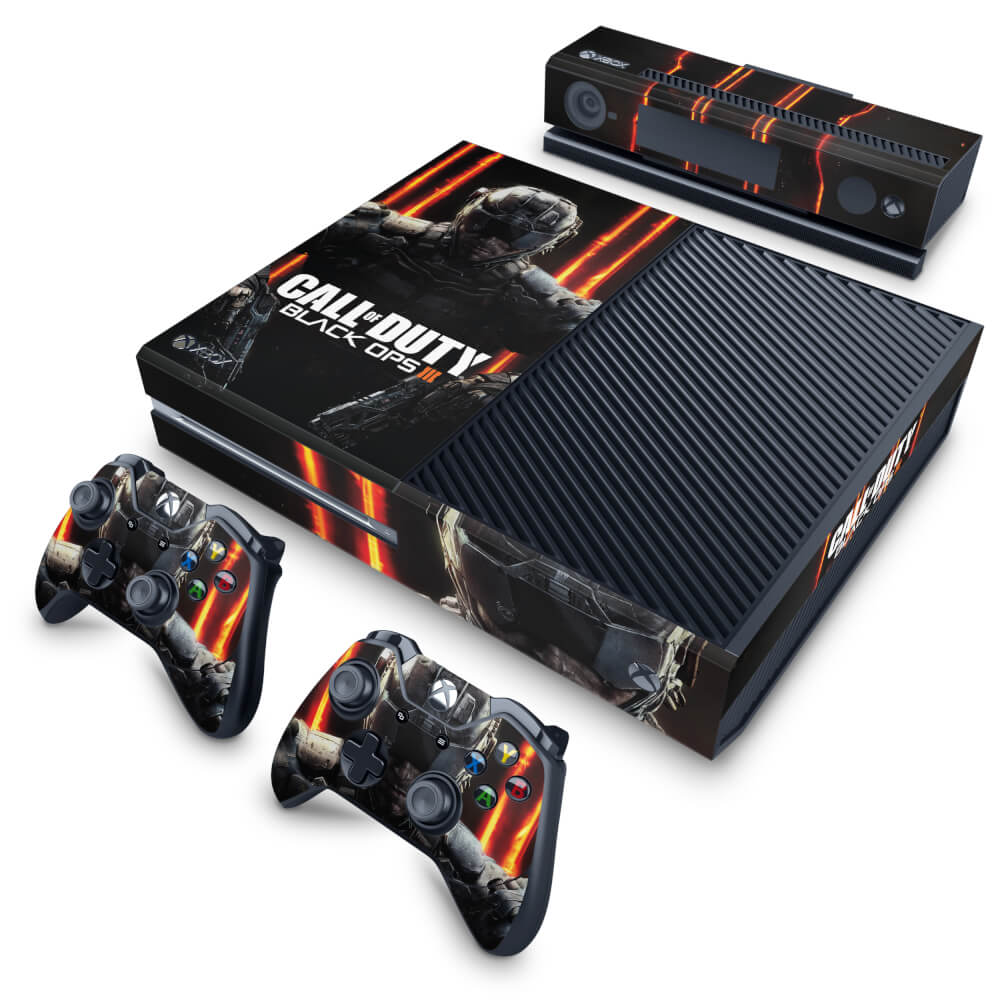 Skin Anti-Rage Xbox One Fat - Call of Duty Black Ops 3