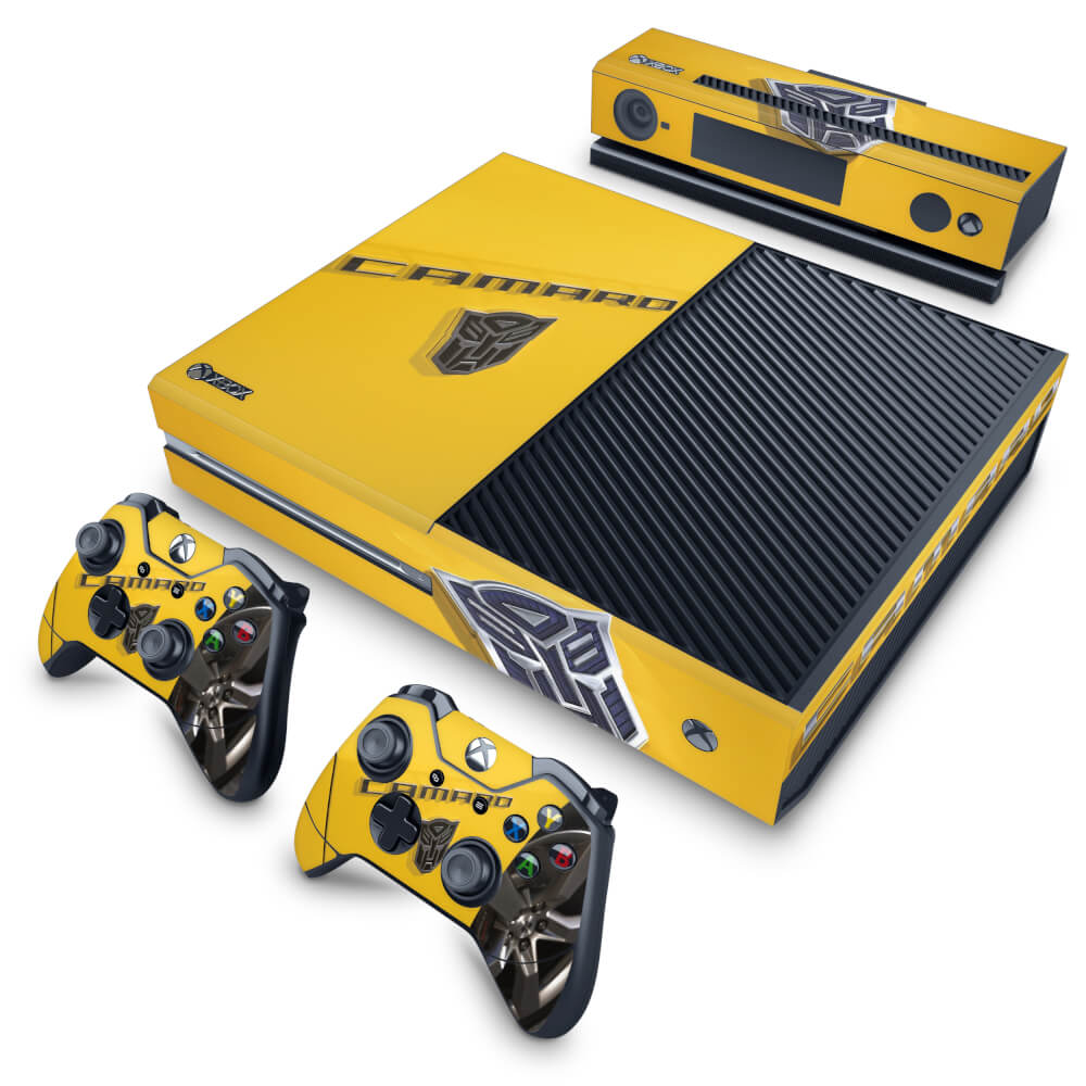 Skin Anti-Rage Xbox One Fat - Camaro - Transformers