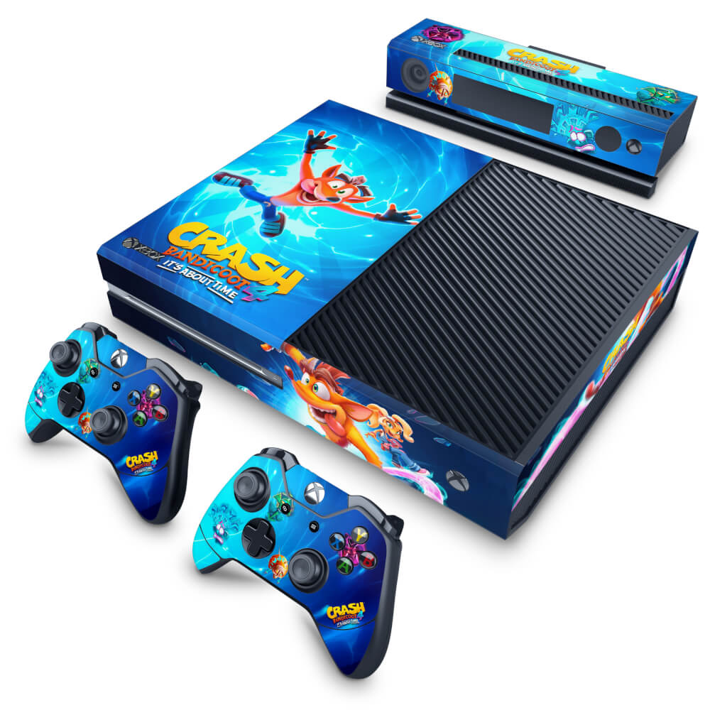 Skin Anti-Rage Xbox One Fat - Crash Bandicoot 4