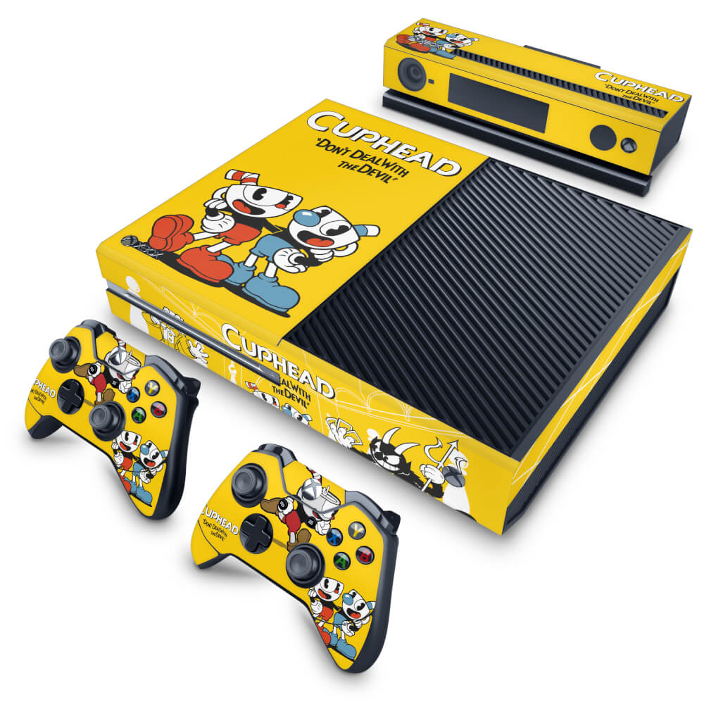 Skin Anti-Rage Xbox One Fat - Cuphead