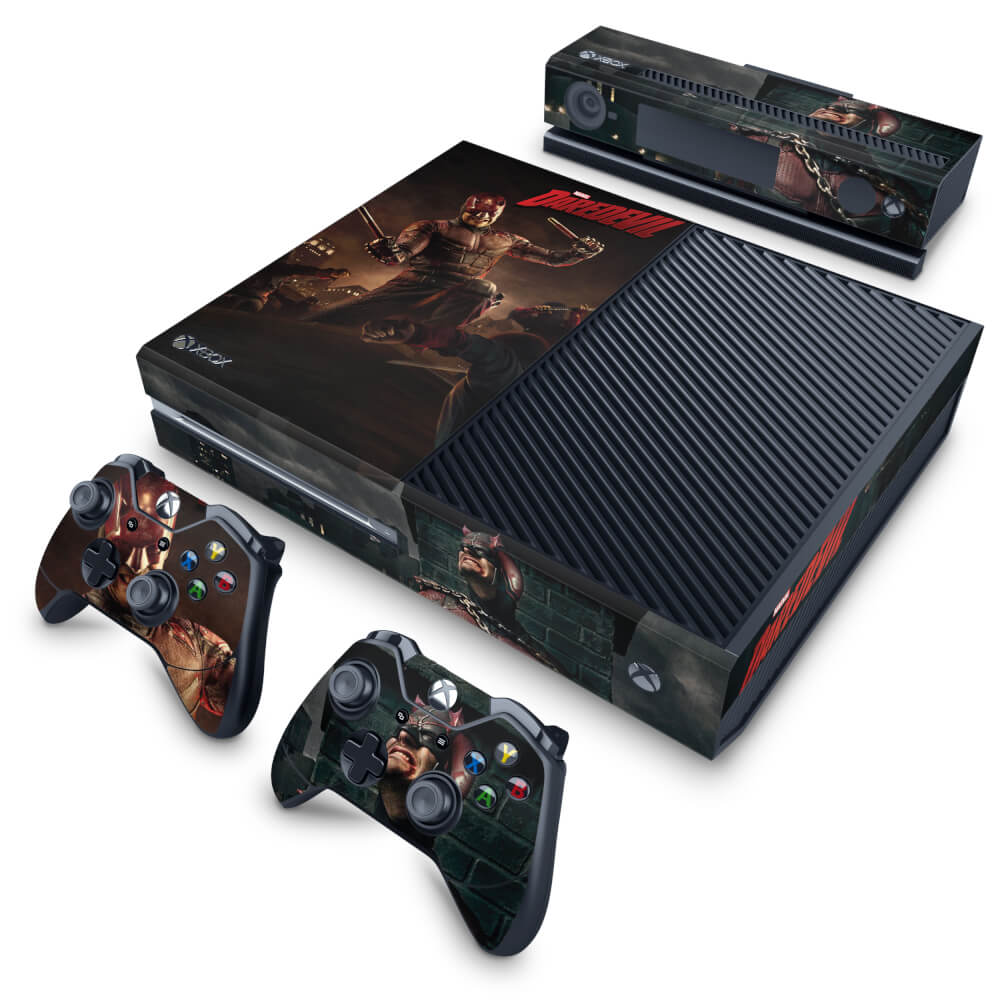 Skin Anti-Rage Xbox One Fat - Daredevil Demolidor