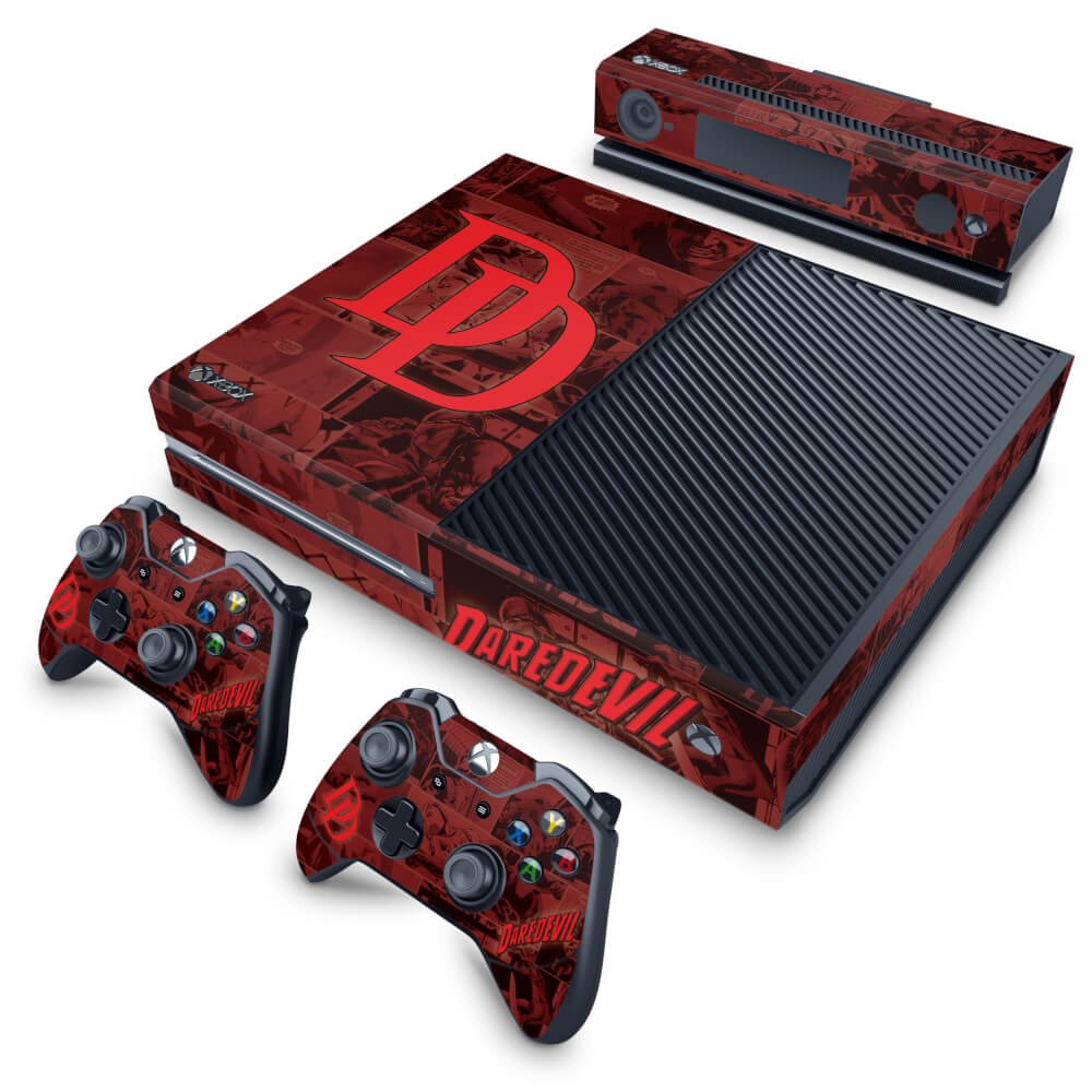 Skin Anti-Rage Xbox One Fat - Daredevil Demolidor Comics