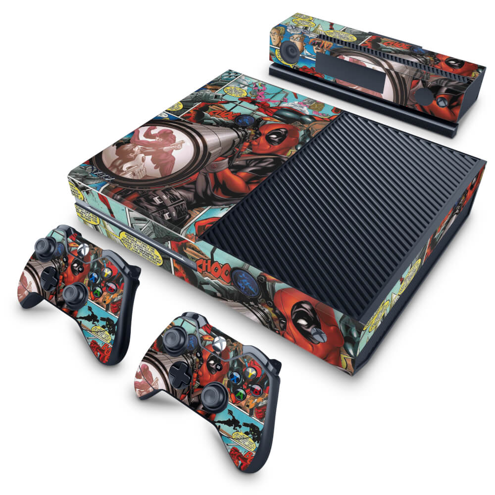 Skin Anti-Rage Xbox One Fat - Deadpool
