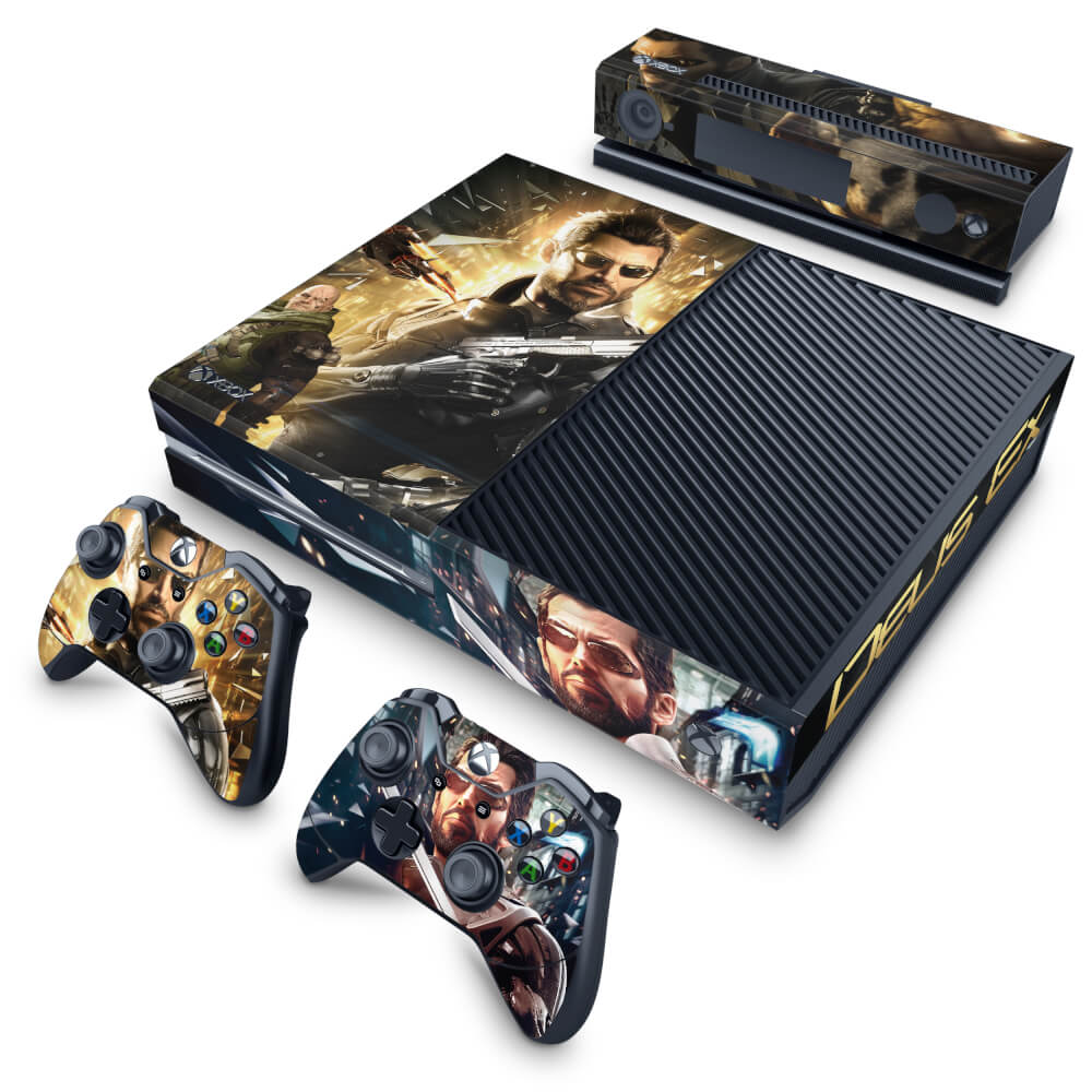 Skin Anti-Rage Xbox One Fat - Deus Ex: Mankind Divided