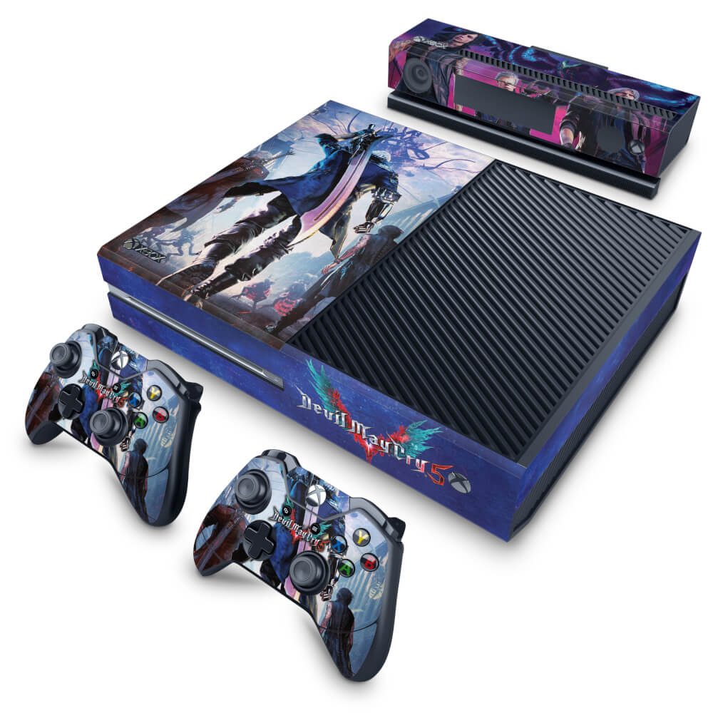 Skin Anti-Rage Xbox One Fat - Devil May Cry 5