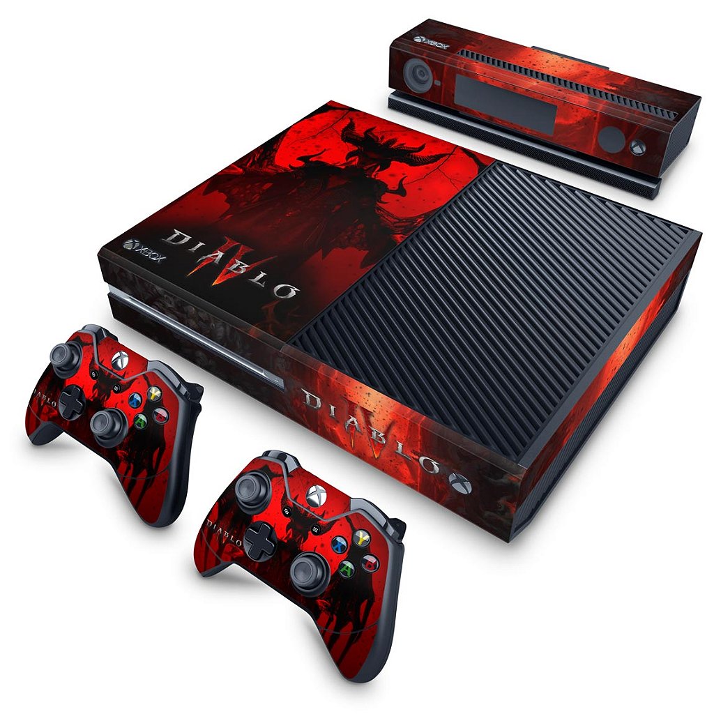 Skin Anti-Rage Xbox One Fat - Diablo IV 4