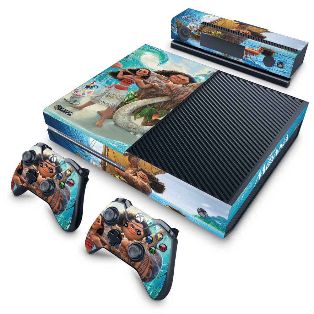 Skin Anti-Rage Xbox One Fat - Disney Moana