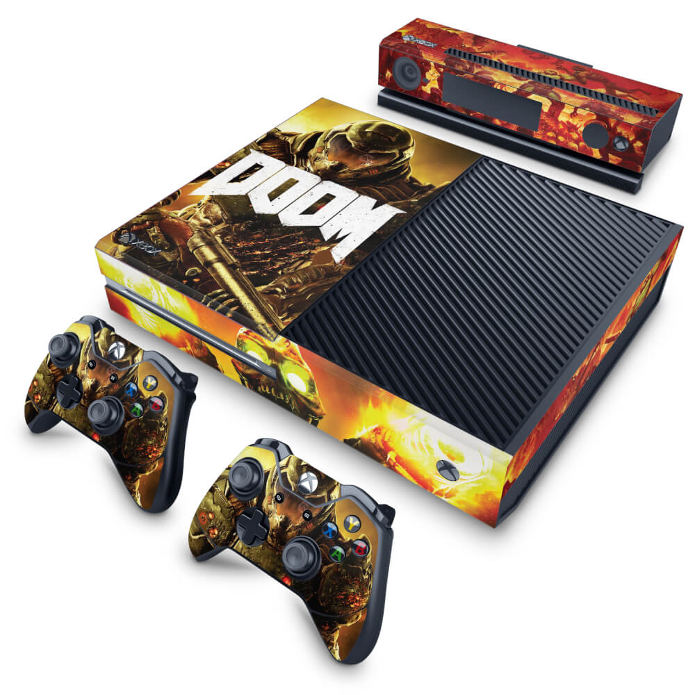 Skin Anti-Rage Xbox One Fat - Doom